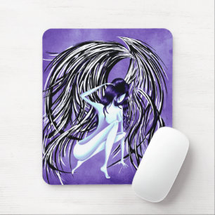 Mousepad Anjo Caído Meia-Noite Azul
