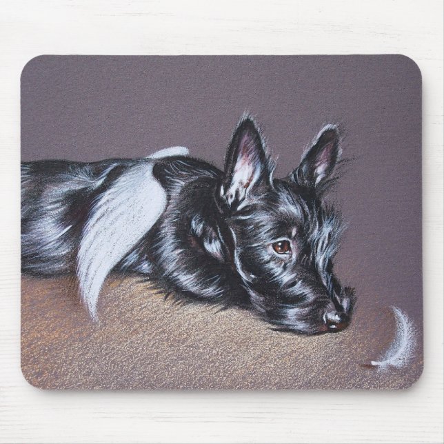 Mousepad Anjo cansado (Scottie) (Frente)