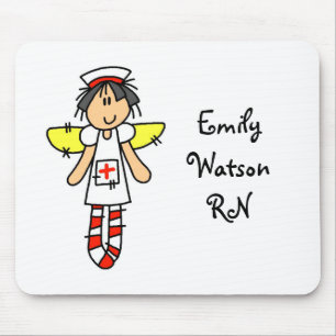 Mousepad Anjo da enfermeira
