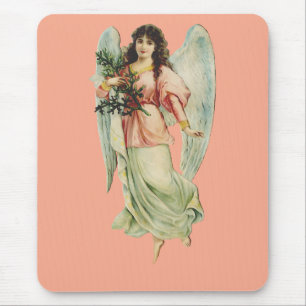 Mousepad Anjo da Guarda Divina Vigilância e Arte da Graça