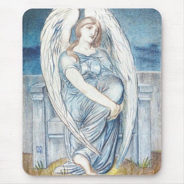 Mousepad Anjo da guarda Na Bíblia hebraica (Frente)