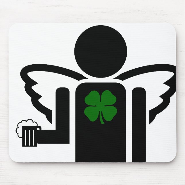 Mousepad anjo irlandês. (Frente)