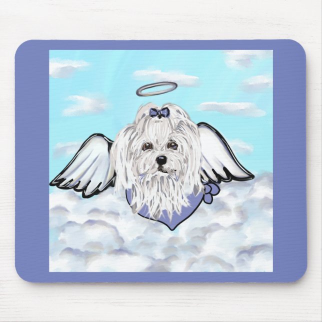 Mousepad Anjo Maltês (Frente)