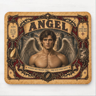 Mousepad Anjo, Monstro de Circo Vintage