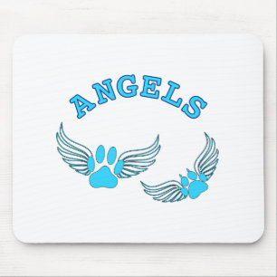 Mousepad Anjo Pet Pws De Azul