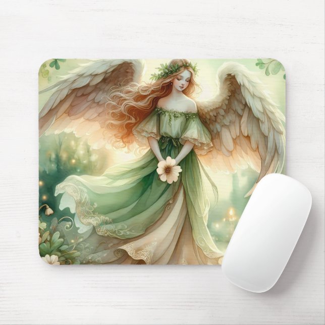 Mousepad Anjo Serenidade do Trevo (Com mouse)