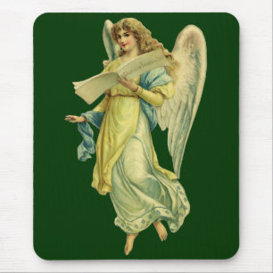 Mousepad Anjo Vitoriano de Natal, Gloria em Excelsis Deo