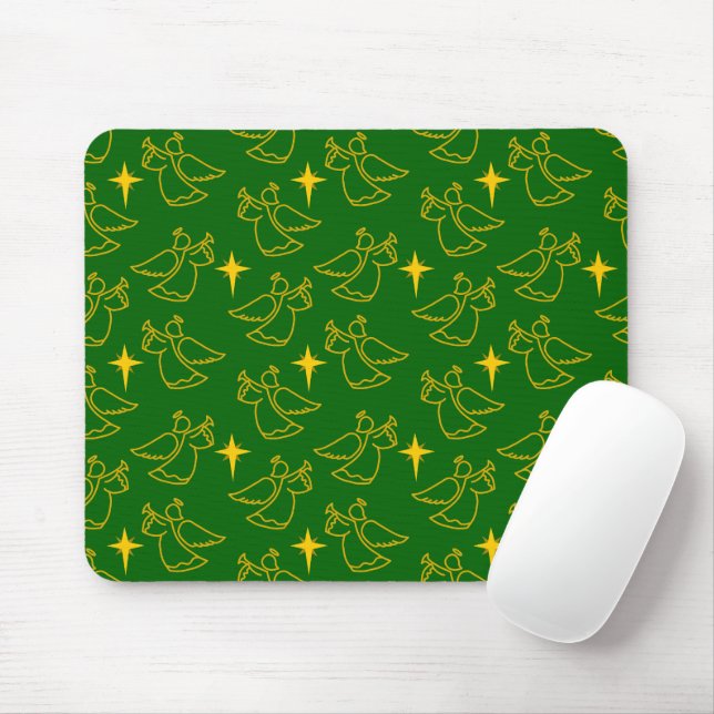 Mousepad Anjos de Natal (Com mouse)