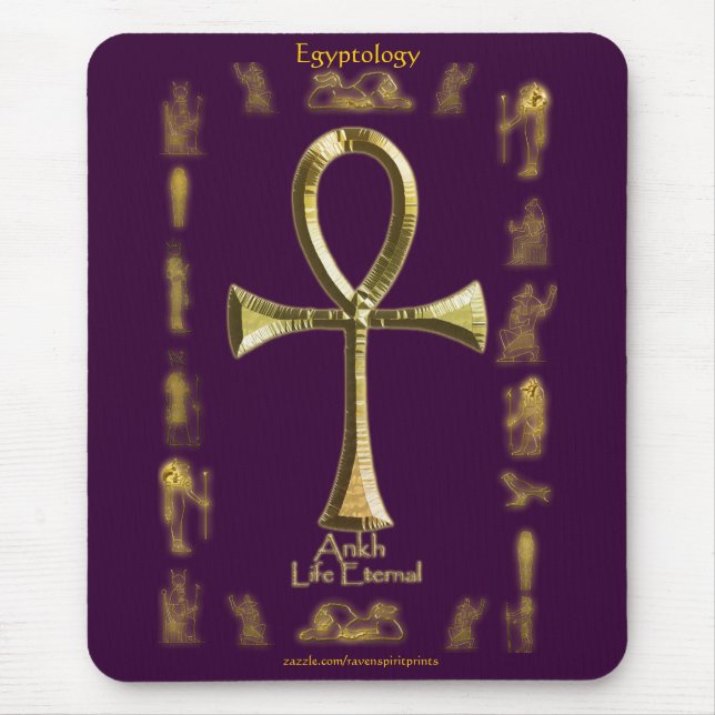 Mousepad Ankh Mousepad, antigo egípcio (Frente)