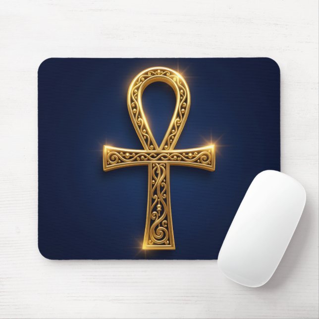 Mousepad Ankh Symbol Bedeutung – Schlüssel des Lebens´10 (Com mouse)