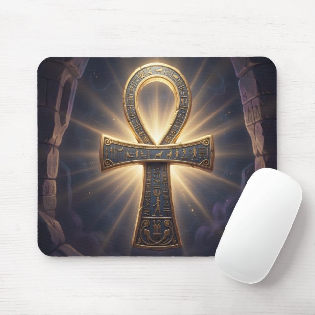 Mousepad Ankh Symbol Bedeutung – Schlüssel des Lebens´12 (Com mouse)