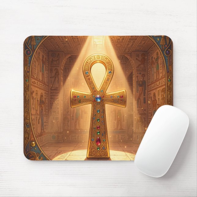 Mousepad Ankh Symbol Bedeutung – Schlüssel des Lebens´6 (Com mouse)