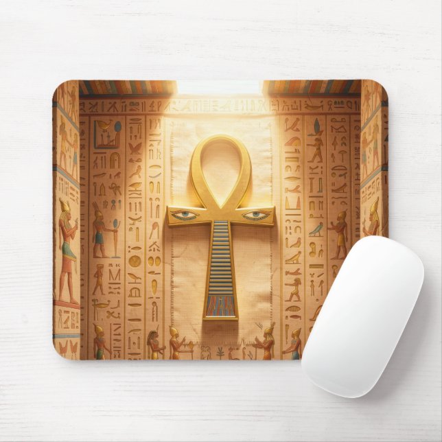 Mousepad Ankh Symbol Bedeutung – Schlüssel des Lebens´9 (Com mouse)