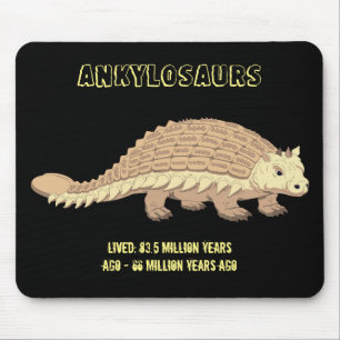 Mousepad Ankylosaurus Dinosaur