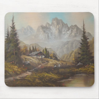 Mousepad Ann Hayes pintando o sonho bávaro