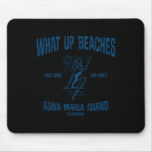 Mousepad Anna Maria Island Flórida Funny Vintage Beaches Te