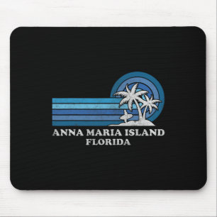 Mousepad Anna Maria Island Florida Vintage Family Summer Va