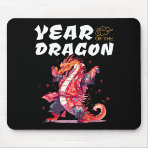 Mousepad Ano Do Dragão Dragões Divertidos Zodíaco Chinês Si