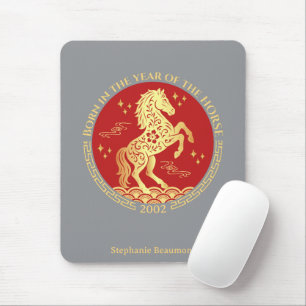Mousepad Ano Novo Chinês Nascido no Ano do Cavalo