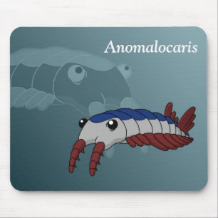 Mousepad Anomalocaris - Animais Pré-Históricos