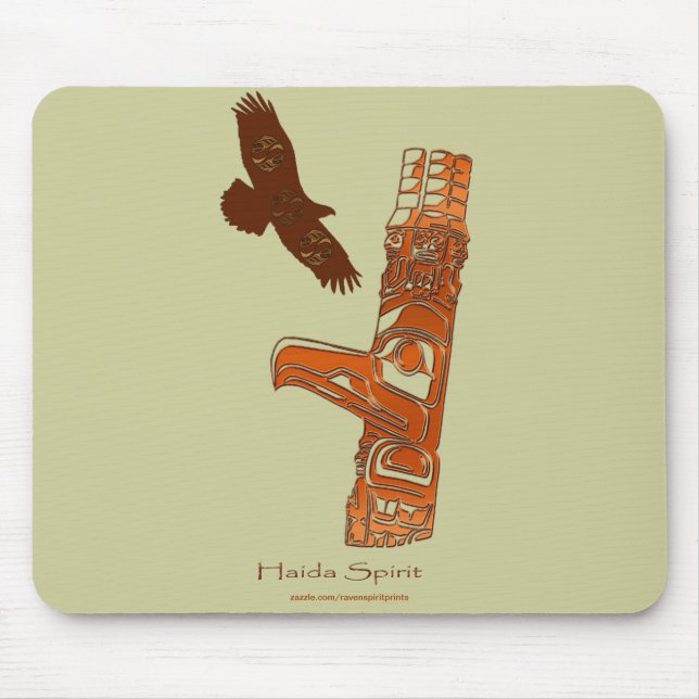 Mousepad Antena Hida Eagle & Totem Pole Mousemat (Frente)