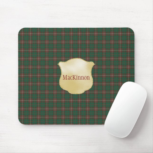 Mousepad Anterior Caça MacKinnon Original Tartan Escocês (Com mouse)