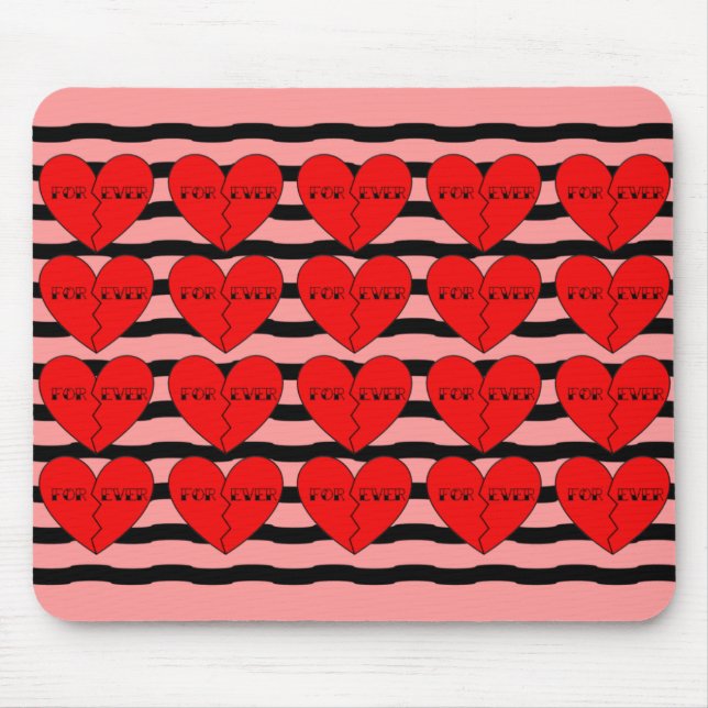Mousepad Anti-Dia de os namorados (Frente)