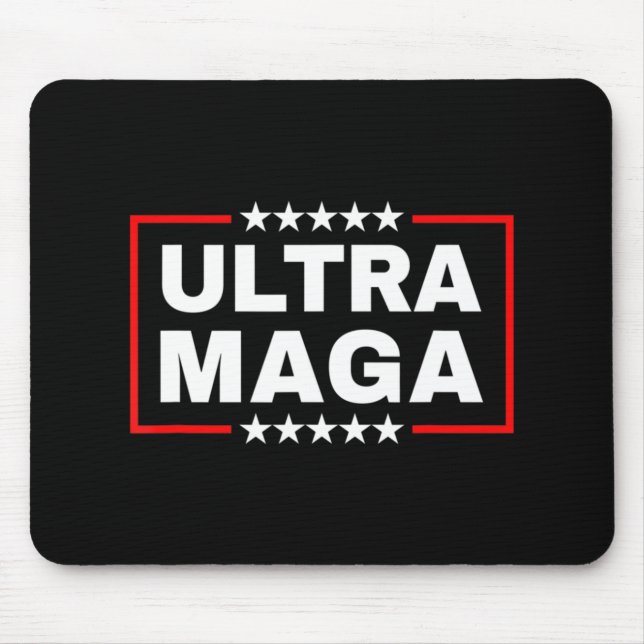 Mousepad Anti Joe Biden Ultra Maga  (Frente)