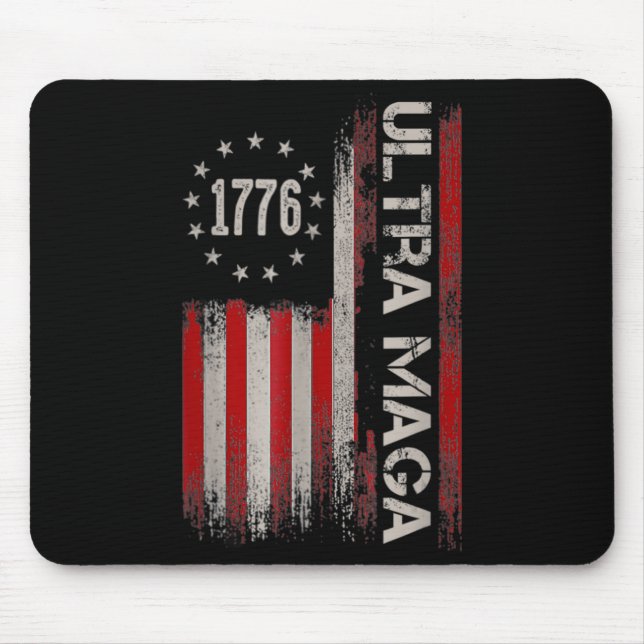 Mousepad Anti Joe Biden Ultra Maga O Retorno Do Excelente (Frente)