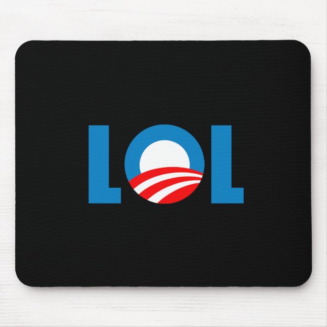 Mousepad Anti-Obama - LOL (Frente)