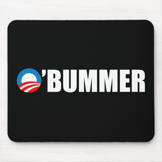 Mousepad Anti-Obama - Obummer (Frente)