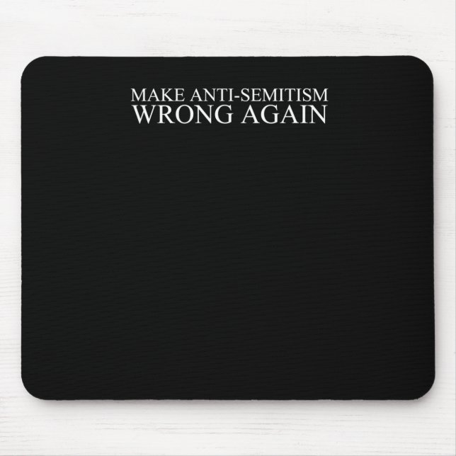 Mousepad Anti-semitismo errado novamente (Frente)