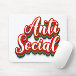 Mousepad Anti-social