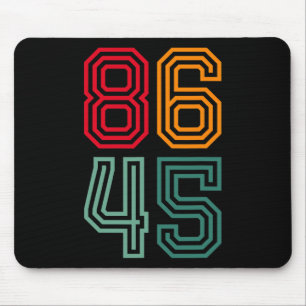 Mousepad Anti Trump 86 45 Político Liberal Anti Republicano