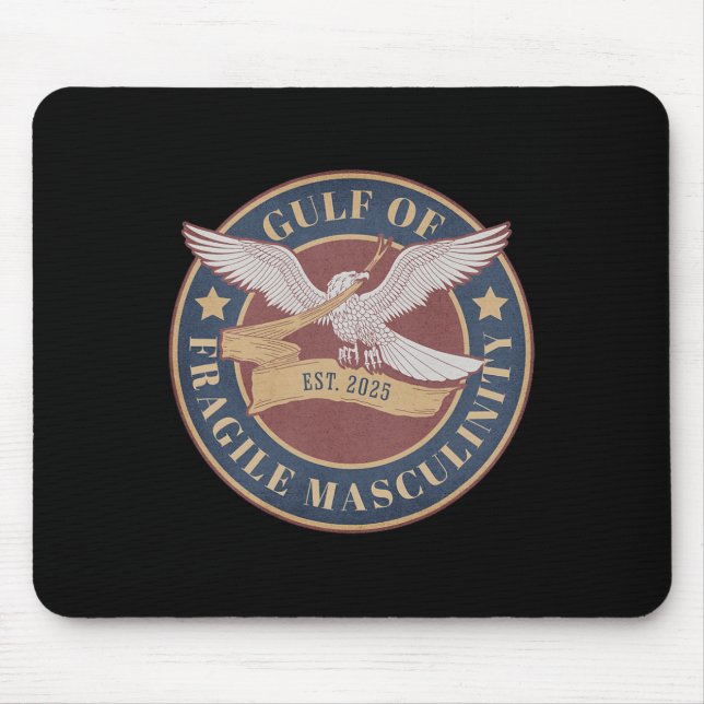 Mousepad Anti Trump, Feminist, Gulf Of Mexico, Never Trump  (Frente)