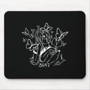 Mousepad Anti Trump Floral 8647 86 47 Impeach Trump Impeach