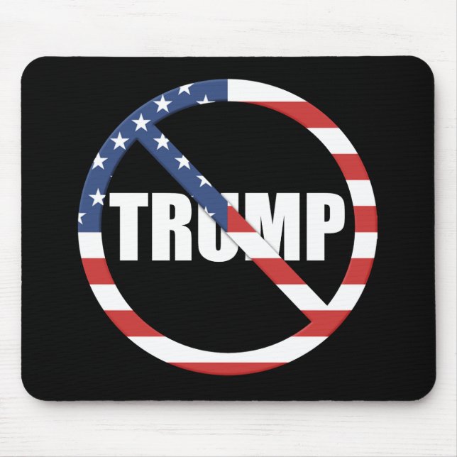 Mousepad Anti-Trump Pro-Democracia (Frente)
