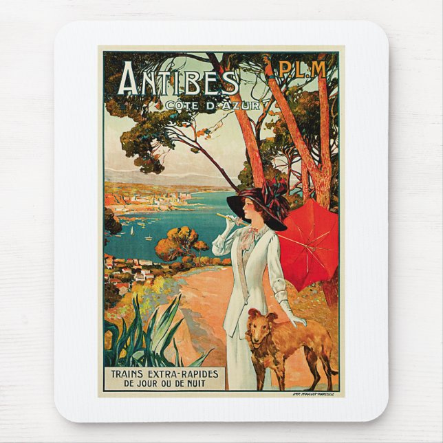 Mousepad Antibes ~ Cote D'Azur (Frente)