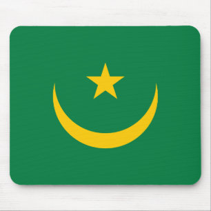 Mousepad Antiga bandeira da Mauritânia