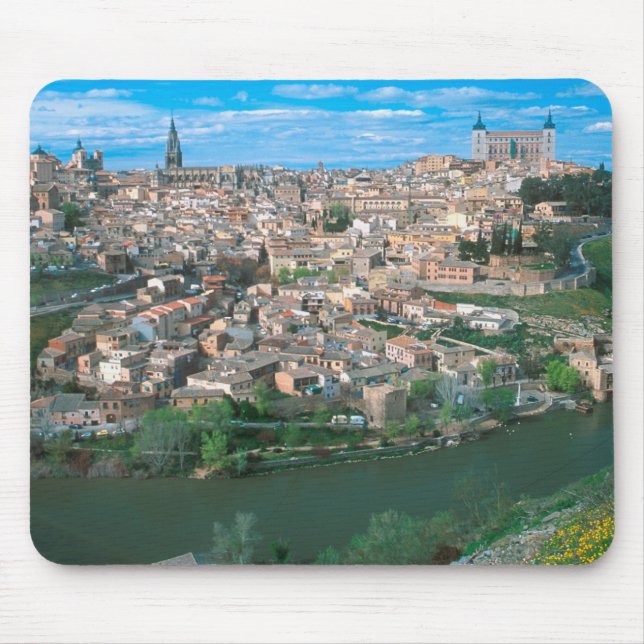 Mousepad Antiga cidade de Toledo, Espanha. (Frente)