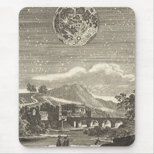 Mousepad Antiga Era Renascentista Lua por Allain Mallet