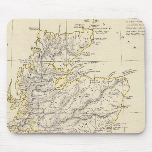 Mousepad Antiga Grã-Bretanha II (Frente)