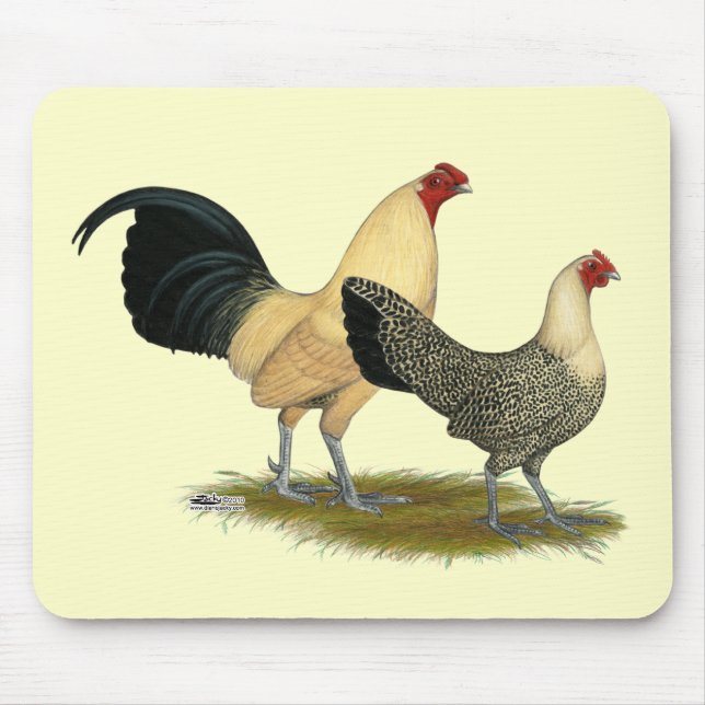 Mousepad Antigos Copos de Creme Inglês (Frente)