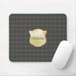 Mousepad Antiguidade de Caça de Chisholm Original Tartan Es
