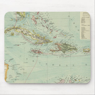 Mousepad Antilhas ou Índias Ocidentais