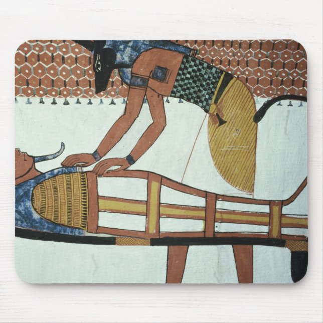 Mousepad Anubis e uma mamã, do túmulo de Sennedjem (Frente)