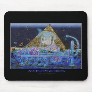 Mousepad Anubis Fantasy Pad Egípcio de Ratos