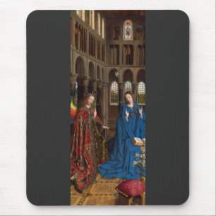 Mousepad Anunciação de Van Eyck Luz Premium da Catedral
