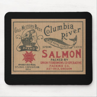 Mousepad "Anúncio de 1904 Gillnetter"