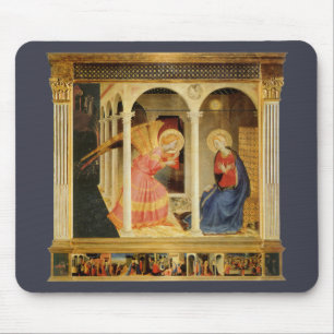 Mousepad Anúncio de Fra Angelico, Renascença de Belas Art